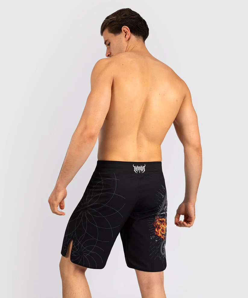 Venum Gladiator 5.0 Mens Fight Shorts Black Silver price