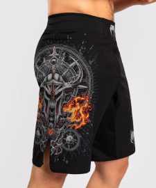 Шорти для MMA Venum Gladiator 5.0 Men’s Fight Shorts Black Silver купити