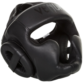 Боксерский шлем Venum Challenger 2.0 Headgear-Black/Black