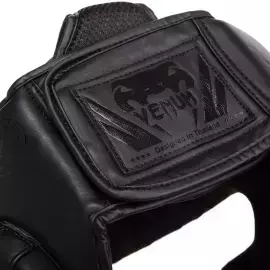 Боксерский шлем Venum Challenger 2.0 Headgear-Black/Black, Фото № 3