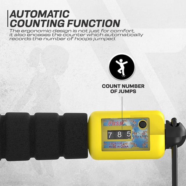 Скакалка RDX FP Kids 3m Adjustable Skipping Rope with Counter фото