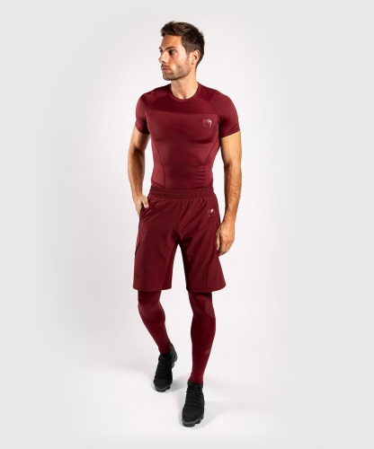 Компресійні штани Venum G-Fit Spats Burgundy фото