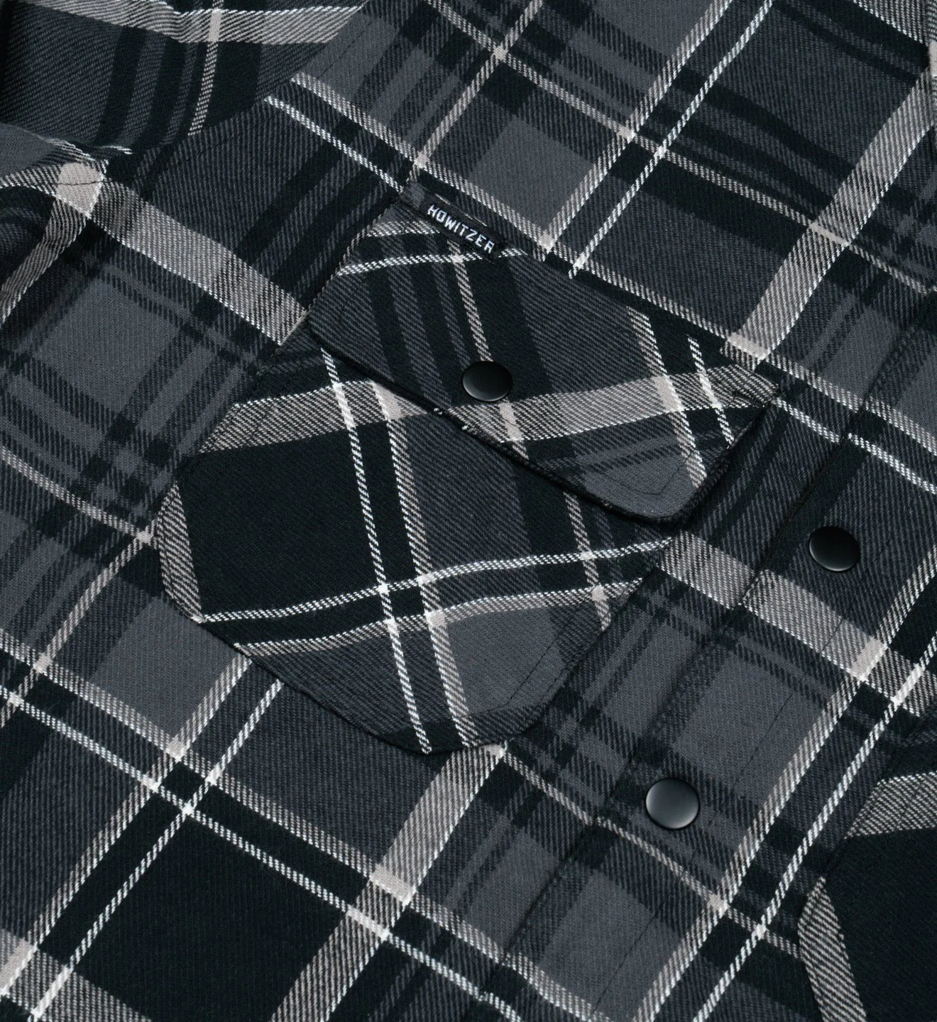 Reversible shirt Howitzer Brigade Longsleeve Flannel Black price