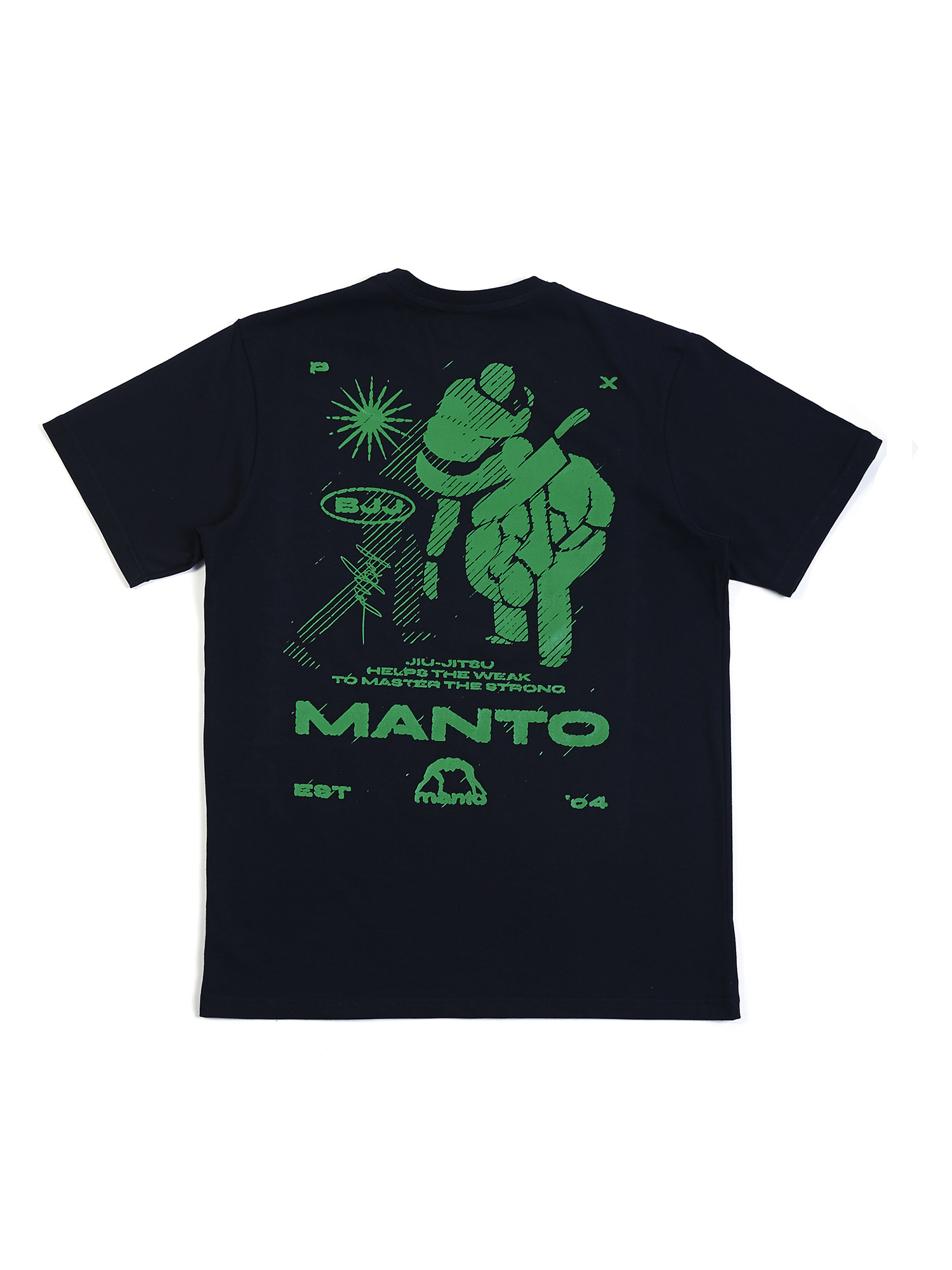 Футболка MANTO T-shirt BJJ Sequence Black купить