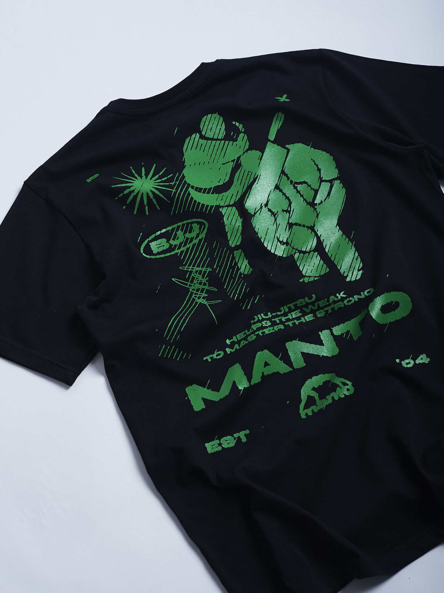 Футболка MANTO T-shirt BJJ Sequence Black цена