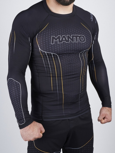Рашгард MANTO Long Sleeve Rashguard Icon Black де купити