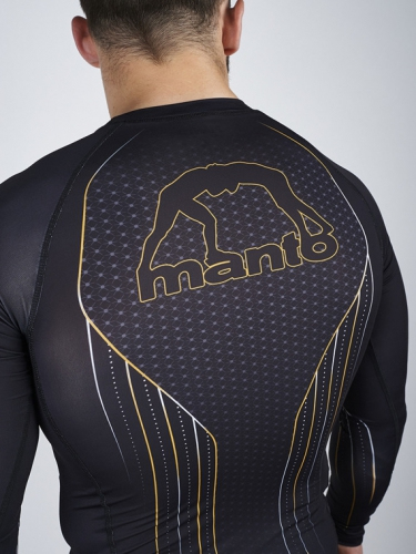 Рашгард MANTO Long Sleeve Rashguard Icon Black вартість