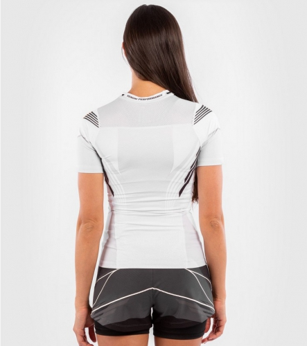 Venum Authentic UFC FightNight White Womens Short Sleeve Rashguard buy