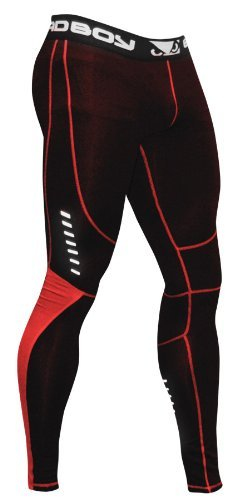 Компрессионные штаны Bad Boy Sphere Compression Leggins - Black-Red