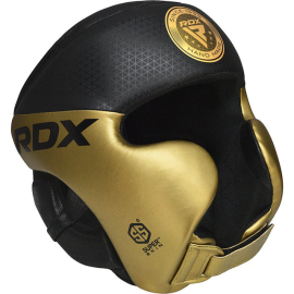 Helmet RDX L1 Mark Pro Cheek Boxing Training Head Guard Golden