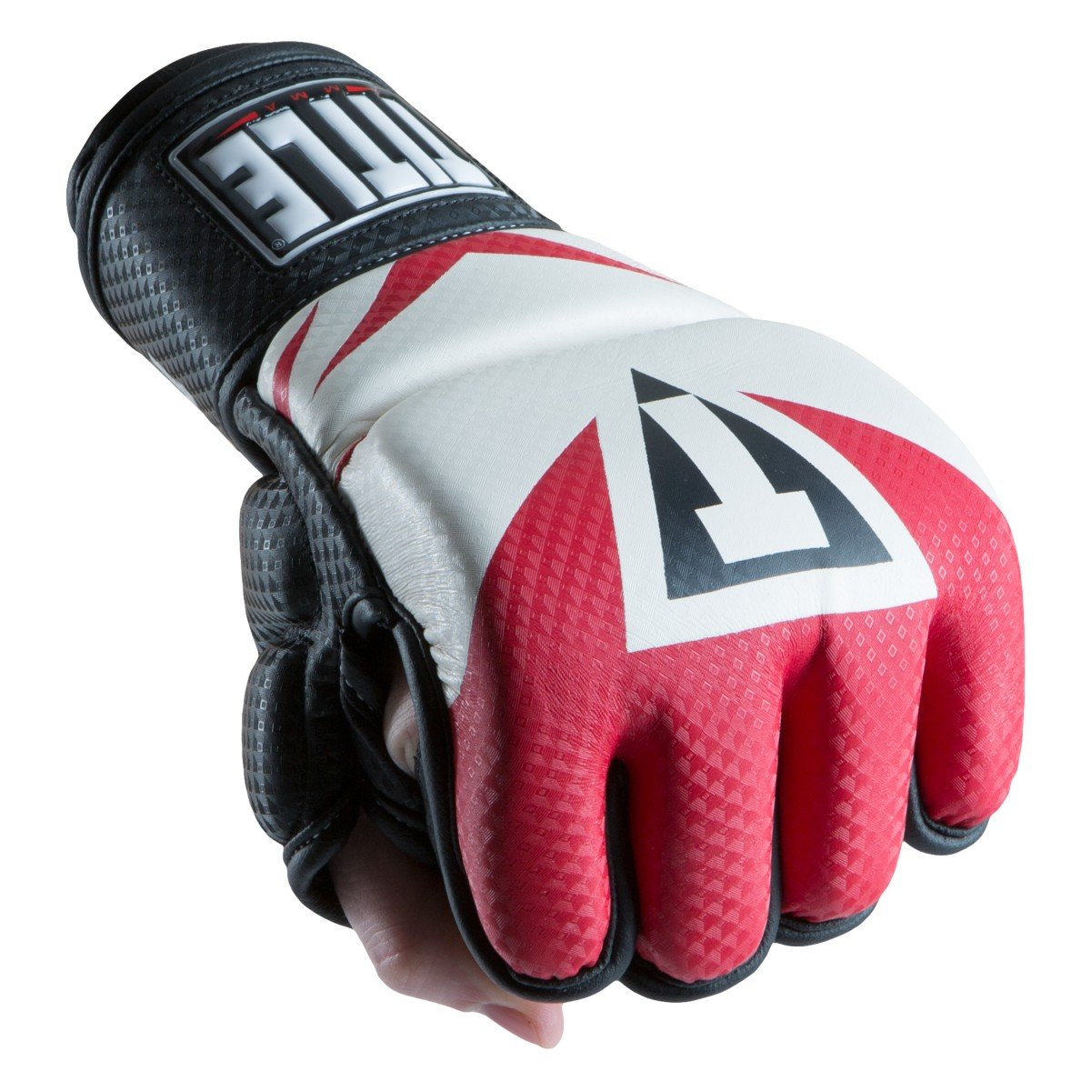 Перчатки для MMA Title Command Training Gloves Black Red