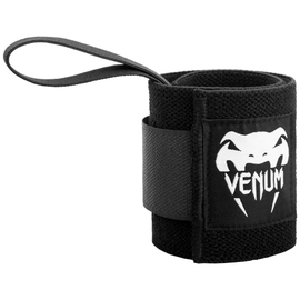 Бинти кистеві Venum Hyperlift Weightlifting Wrist Wraps Black, Фото № 2