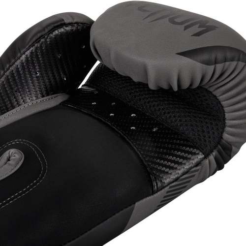 Боксерські рукавиці Venum Impact Boxing Gloves Black/Grey фото