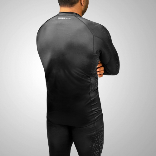 Hayabusa Geo Long Sleeve Rashguard Grey buy