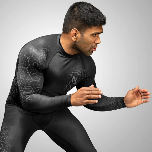 Hayabusa Geo Long Sleeve Rashguard Grey price