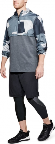 Компрессионные штаны Under Armour Mens HeatGear Armour Graphic Compression Leggins Black цена