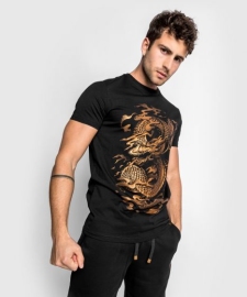 Футболка Venum Dragons Flight T-Shirt Black Bronze