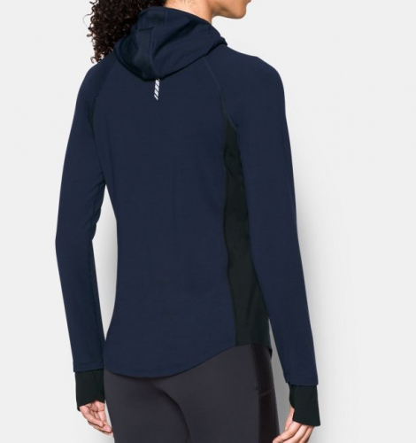 Женская спортивная кофта Under Armour Threadborne Balaclava Hoodie Midnight Navy купить