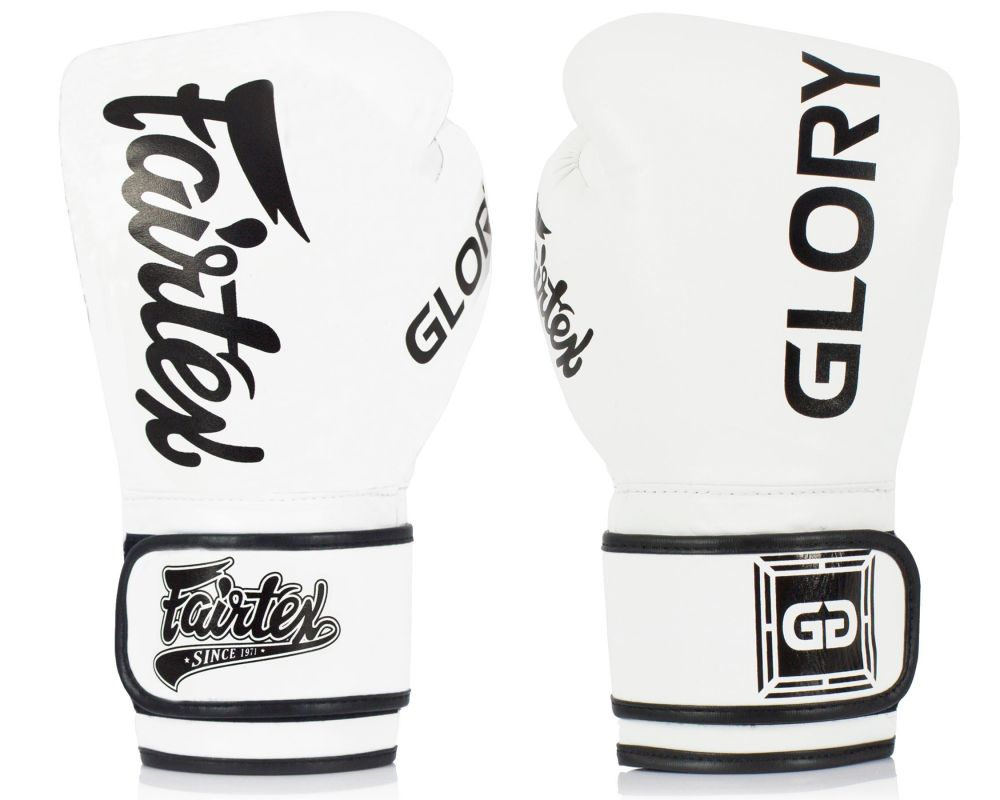 Боксерские перчатки Fairtex BGVG1 Glory Competition Gloves White