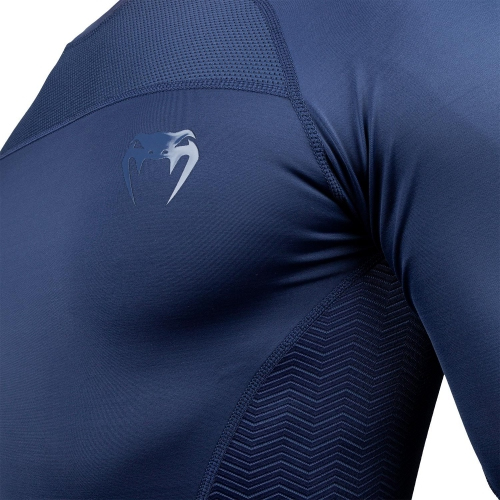 Рашгард Venum G-Fit Rashguard Short Sleeves Navy фото