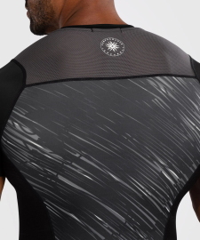 Venum Rapid Short Sleeve Rashguard - Black/Storm Grey original