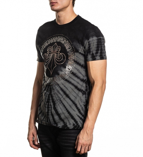 Футболка Affliction Mavi SS Tee Dust Wash фото