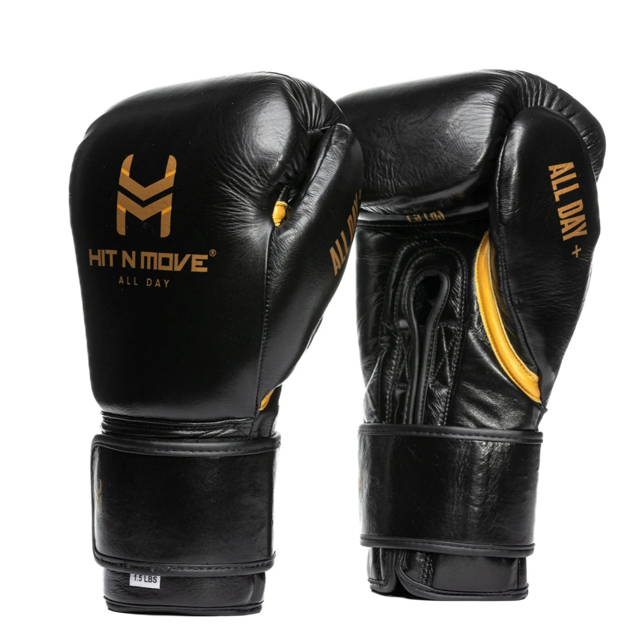 Боксерські рукавиці Hit N Move Conditioning Gloves (Hook and Loop) 1.5 lbs (24 oz) Black