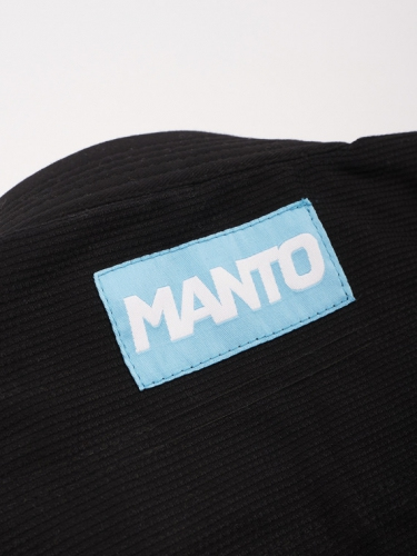 Childrens kimono MANTO Junior 2.0 Youth BJJ Gi Black photo