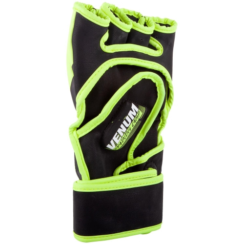 MMA gloves Venum Training Camp 2.0 MMA Gloves Black Neo Yellow photo