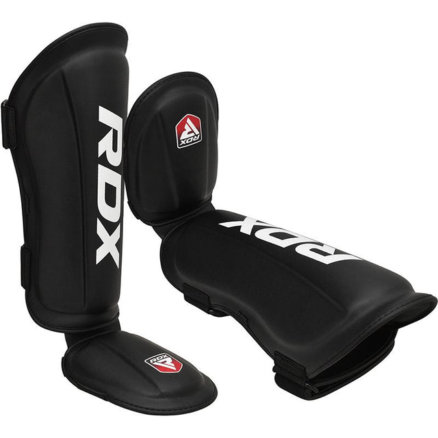 Захист гомілки RDX T1 Shin Instep Guards Black ціна