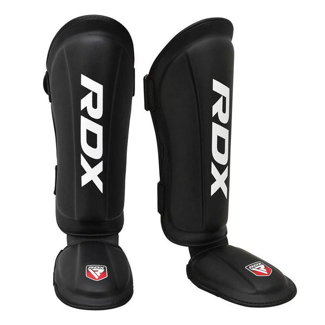 RDX T1 Shin Instep Guards Black