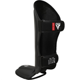 Защита голени RDX T1 Shin Instep Guards Black, Фото № 5