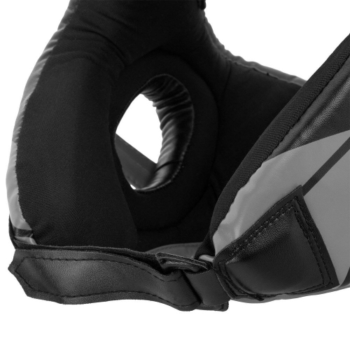 Шлем Venum Challenger Open Face Headgear Black/Grey цена