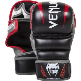 Перчатки MMA Venum Elite Sparring MMA Gloves Black