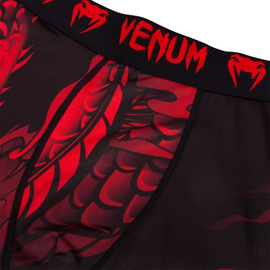 Компрессионные штаны Venum Dragons Flight Spats Red, Фото № 5
