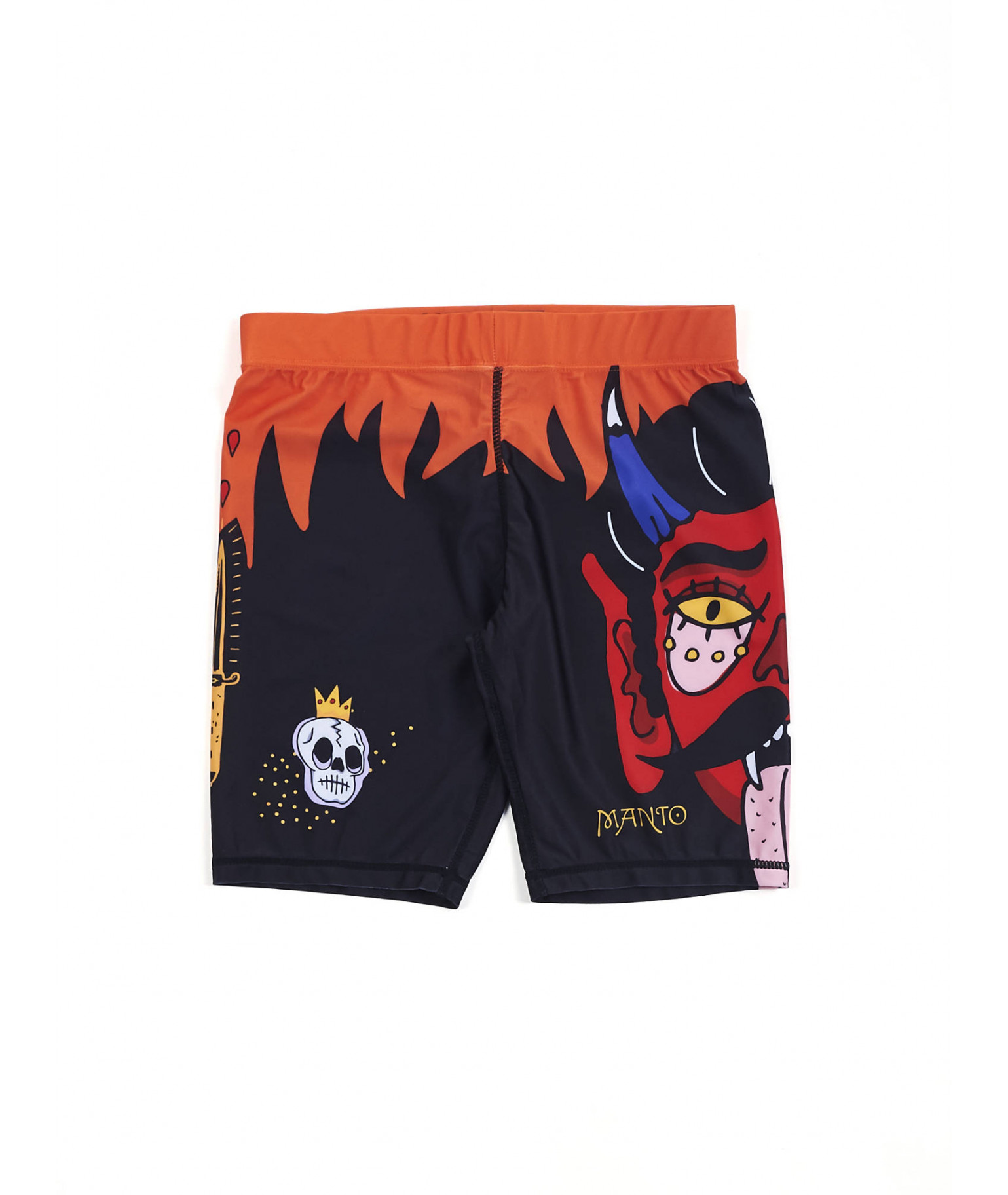 Компресійні шорти MANTO Fight Shorts VT Diablo Black ціна
