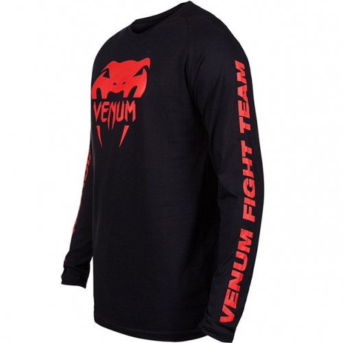 Реглан Venum Pro Team 2.0 Long Sleeve T-Shirt Red Devil цена