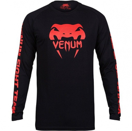 Реглан Venum Pro Team 2.0 Long Sleeve T-Shirt Red Devil, Фото № 2