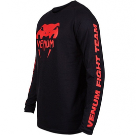 Реглан Venum Pro Team 2.0 Long Sleeve T-Shirt Red Devil, Фото № 3