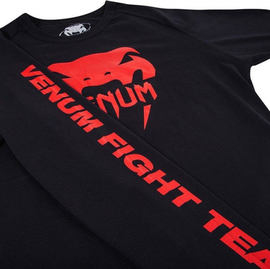 Реглан Venum Pro Team 2.0 Long Sleeve T-Shirt Red Devil, Фото № 7
