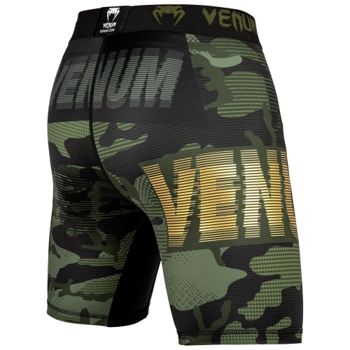 Компрессионные шорты Venum Tactical Compression Shorts Forest Camo Black оригінал