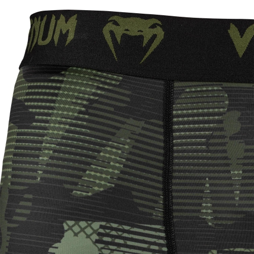 Компрессионные шорты Venum Tactical Compression Shorts Forest Camo Black фото