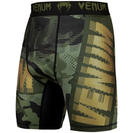 Компрессионные шорты Venum Tactical Compression Shorts Forest Camo Black