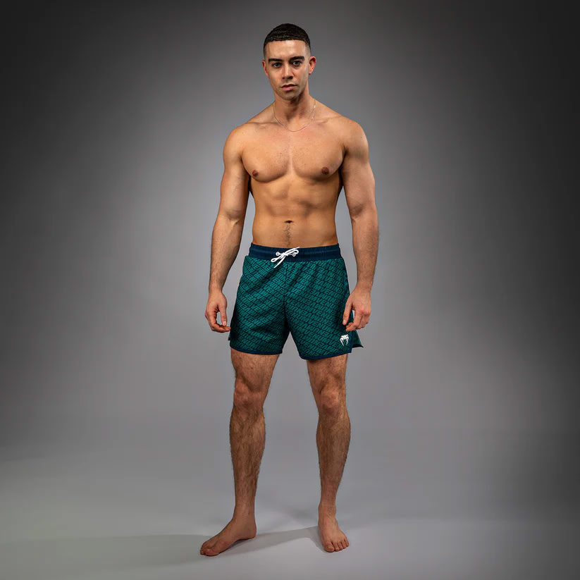 Спортивні шорти Venum Echo Boardshorts Dark Blue Emerald Green