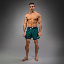 Спортивні шорти Venum Echo Boardshorts Dark Blue Emerald Green