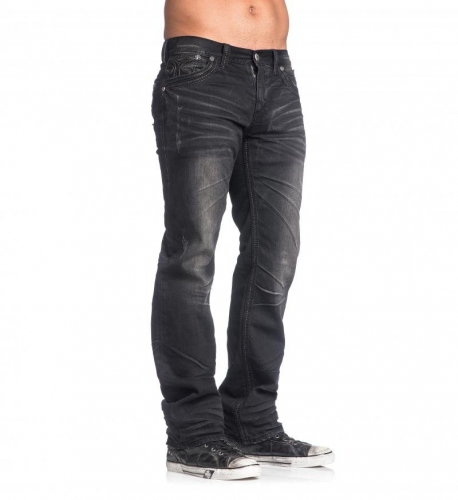 Джинси Affliction Blake Fleur Black купити