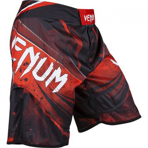 Шорты Venum Galactic Fightshorts Black Red купить