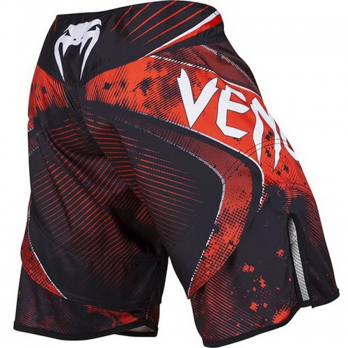 Шорты Venum Galactic Fightshorts Black Red цена