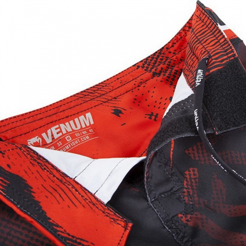 Шорты Venum Galactic Fightshorts Black Red оригинал