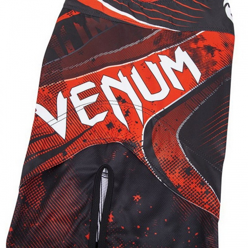 Шорты Venum Galactic Fightshorts Black Red размер